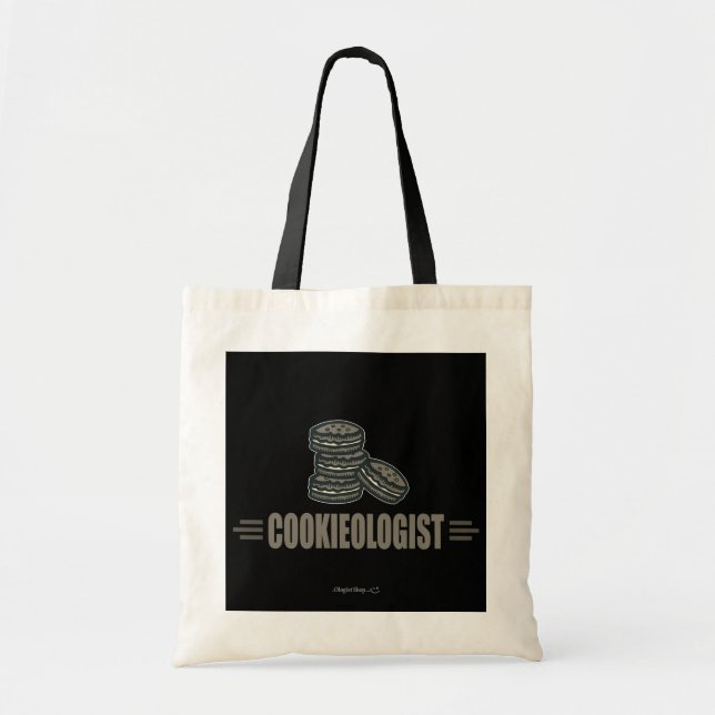Bolso De Tela Cookies divertidos (Frente)