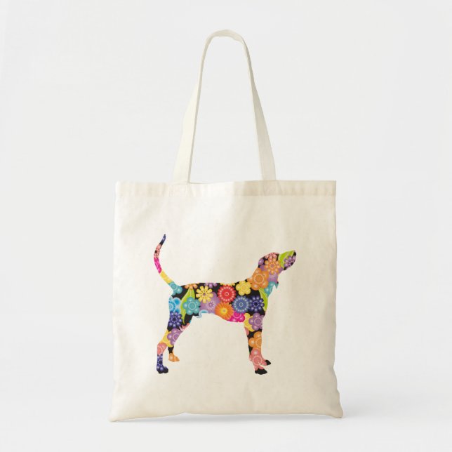 Bolso De Tela Coonhound del caminante de Treeing (Frente)