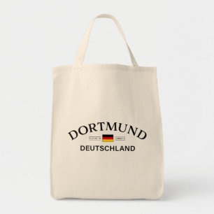 Bolso De Tela Coordenadas de Dortmund Deutschland Alemán