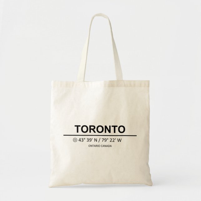Bolso De Tela Coordina Toronto (Frente)