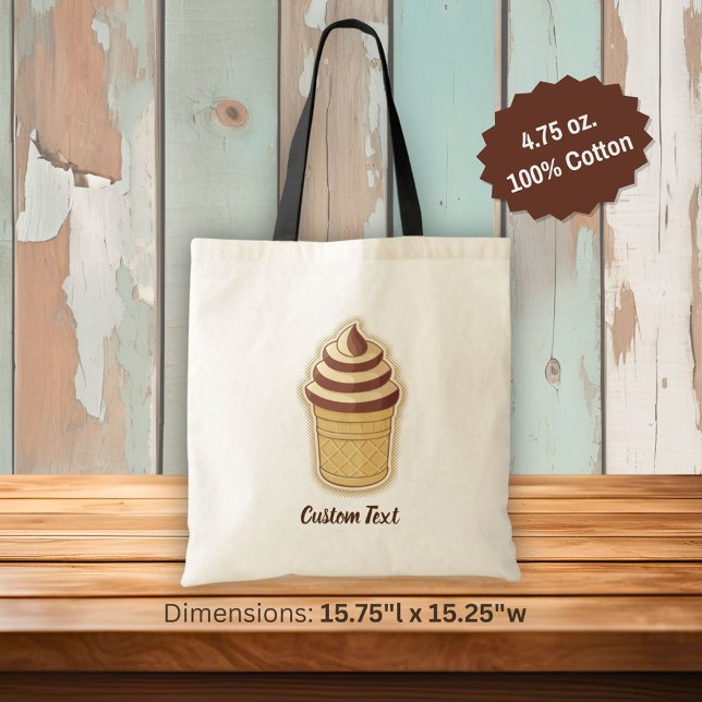 Bolso De Tela Copa de Crema de Hielo de dos Sabores (Subido por el creador)
