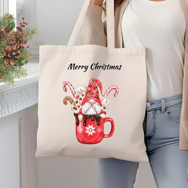 Bolso De Tela Copa de navidades con canto de chocolate (Subido por el creador)