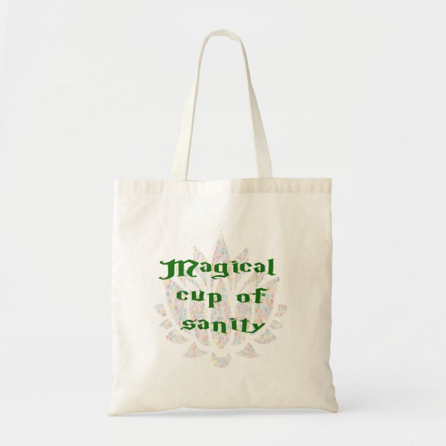 Bolso De Tela Copa Mágica de Sanidad (Frente)