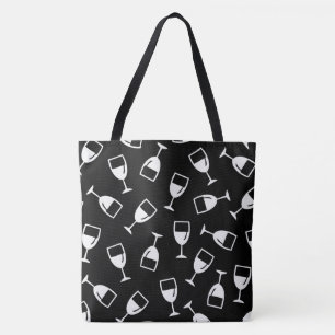 BOLSO DE TELA COPAS DE VINO
