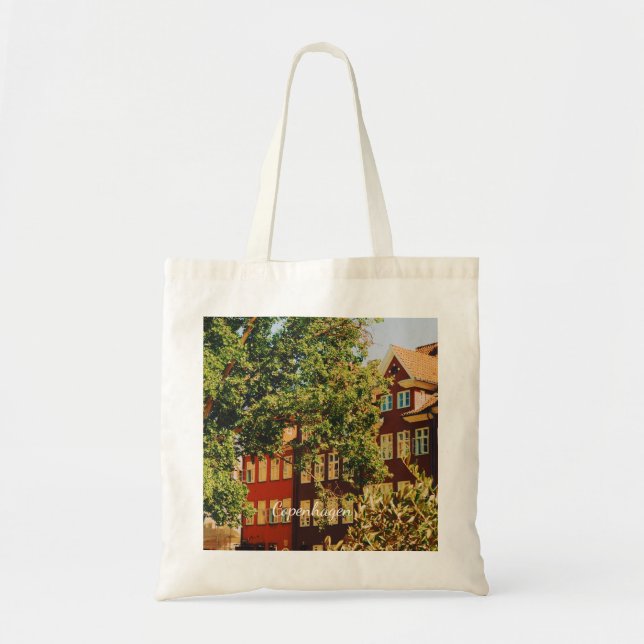 Bolso De Tela Copenhagen cityscape - Denmark (Frente)
