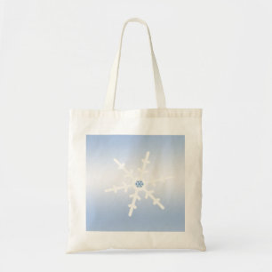 Bolso De Tela Copo de nieve del invierno