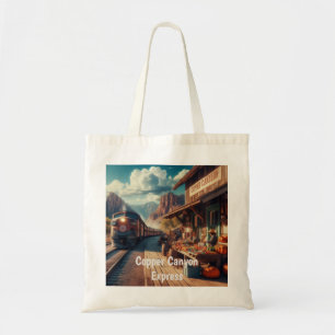 Bolso De Tela Copper Canyon Express