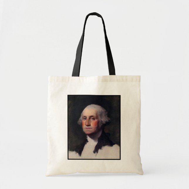 Bolso De Tela Copy Anthaeneum George Washington, Gilbert Stuart (Frente)