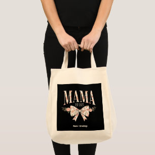 Bolso De Tela Coquette Bow Mama Est 2025 Feliz Día de la Madre