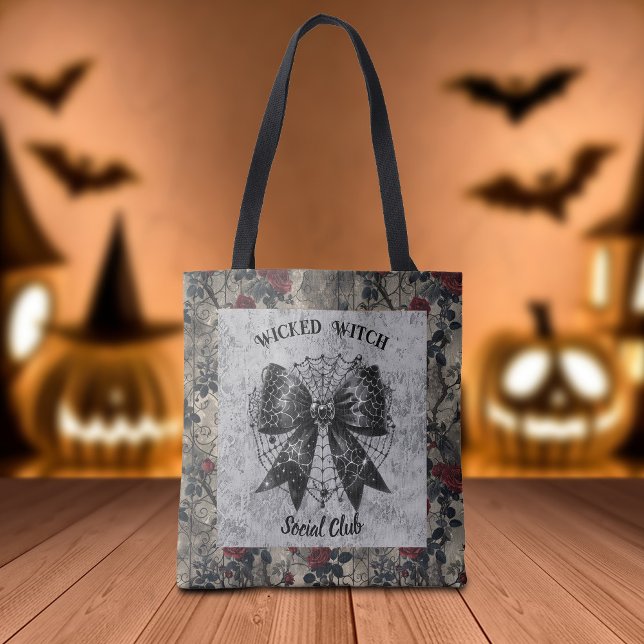 Bolso De Tela Coquette, el club social de brujas malvadas (Subido por el creador)