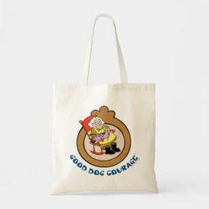 Bolso De Tela Coraje al perro cobarde Buen Coraje Perro