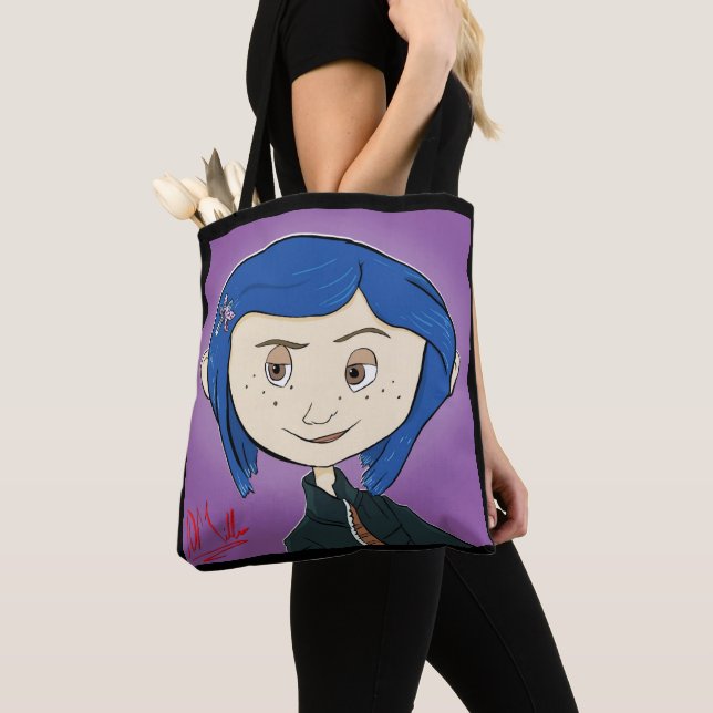 Bolso De Tela Coraline Movie Tote Bag (Detalle)