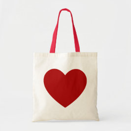 Bolso De Tela Corazón