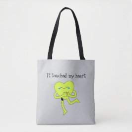 Bolso De Tela Corazón agitado