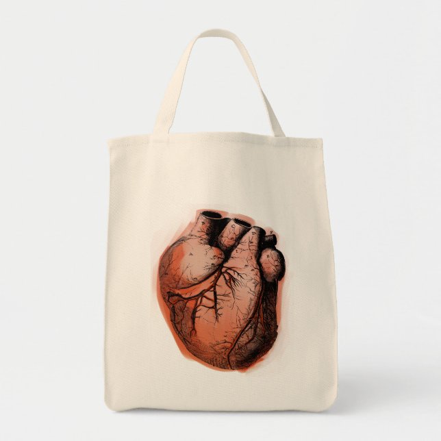 Bolso De Tela Corazón anatómicamente correcto (Frente)