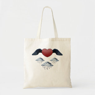 Bolso De Tela Corazón claro y sobre todo por Aleta