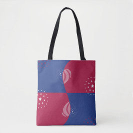 Bolso De Tela Corazón de América (Duo)
