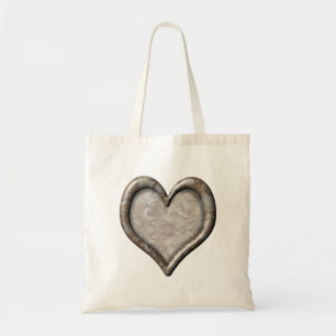 Bolso De Tela Corazón de camuflaje