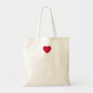 Bolso De Tela Corazón de Dedo Coreano de Saranghae K-Pop K-Dram