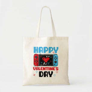 Bolso De Tela Corazón de juego de video del controlador del día