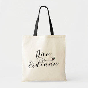 Bolso De Tela Corazón de la Bandera de Edimburgo, Dùn Èideann