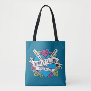 Bolso De Tela Corazón de la sala del tatuaje del suicidio