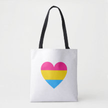Corazón de orgullo pansexual