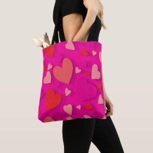 Bolso De Tela Corazón de papel decorativo 2