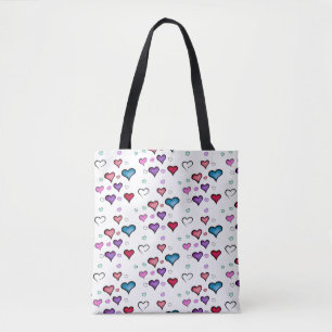 Bolso De Tela corazón el día de San Valentín