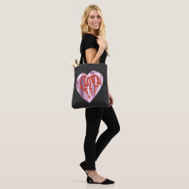 Bolso De Tela Corazón elegante
