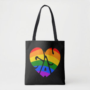 Bolso De Tela Corazón gay