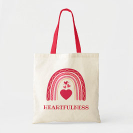 Bolso De Tela Corazón lleno