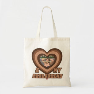 Bolso De Tela Corazón pardo de PowerPuff Dingus - NOVIA