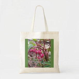 Bolso De Tela corazón sangrante gran tote