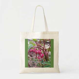 Bolso De Tela corazón sangrante gran tote
