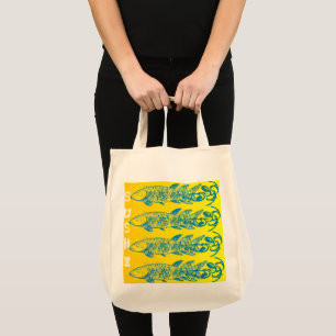 Bolso De Tela Corazón Sushi