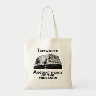 Bolso De Tela Corazón Tamworth-Antiguo de los Midlands