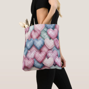 BOLSO DE TELA CORAZONES DE LA VÁLVULA DE LA PLACA DE LA PAJA PIN