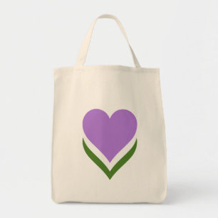 Bolso De Tela Corazones de orgullo de género