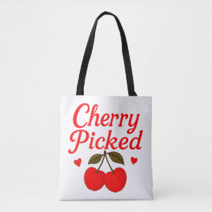 Bolso De Tela Corazones Románticos Elegidos Cottagecore