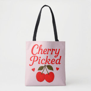 Bolso De Tela Corazones Románticos Seleccionados Cottagecore Ros