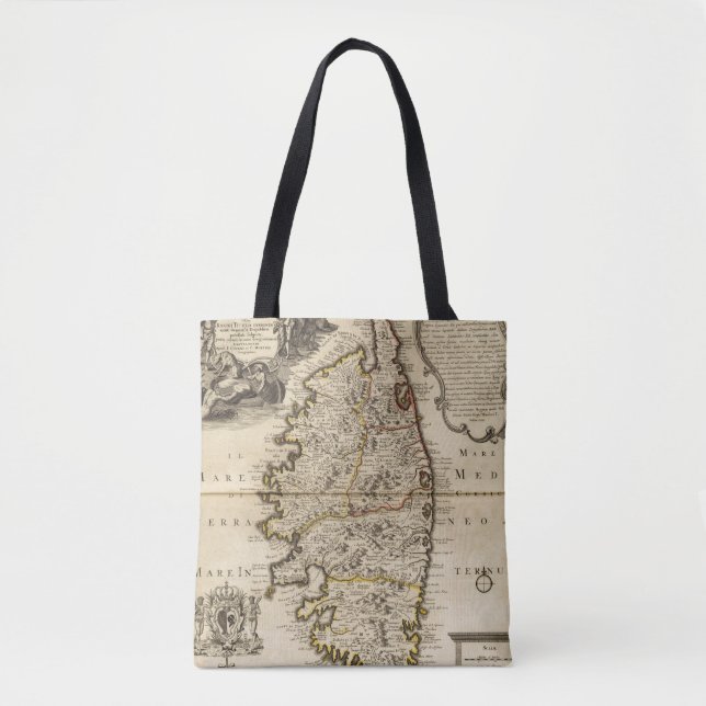 Bolso De Tela Córcega (Anverso)