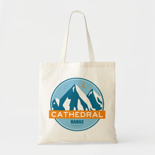 Bolso De Tela Cordillera de Catedral de California (Frente)