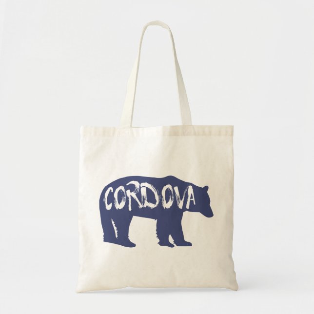Bolso De Tela Cordova Alaska Bear (Frente)
