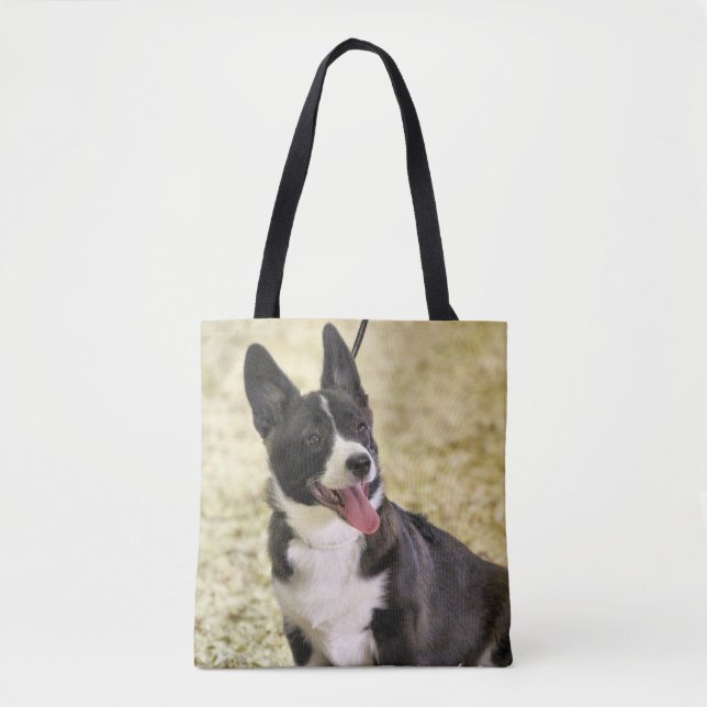 Bolso De Tela Corgi (Anverso)