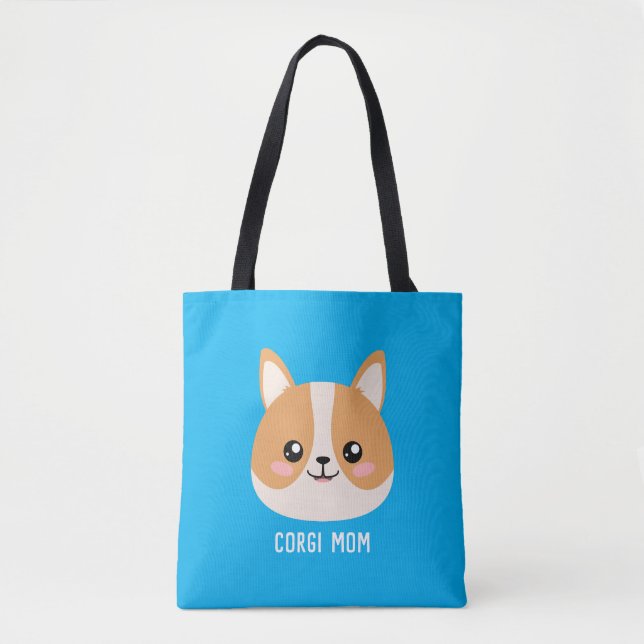Bolso De Tela Corgi (Anverso)