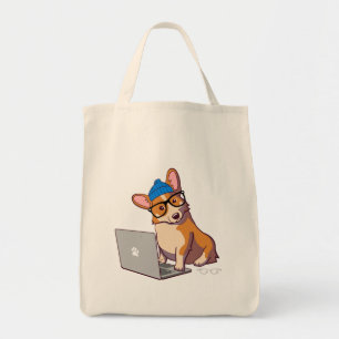 Bolso De Tela Corgi 2 del inconformista (sin texto)