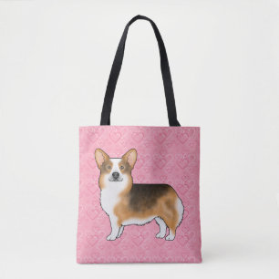 Bolso De Tela Corgi Galés de Pembroke Pelirrojo Ama Rosa