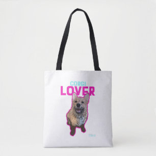 Bolso De Tela Corgi Lover