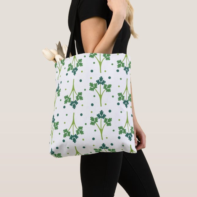 Bolso De Tela Coriandrum (Detalle)
